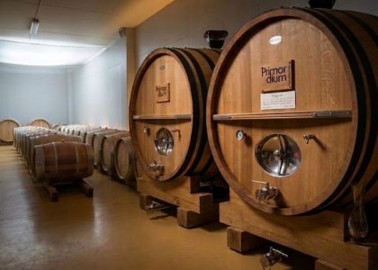 Barricas de crianza en Bodegas Marta Maté Ribera del Duero